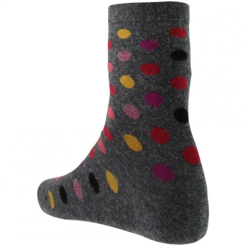 Chaussettes Femme Gris et Jaune