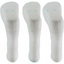 TWINDAY Lot de 3 paires de Chaussettes Femme SPORTIVE Blanc Bleu