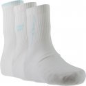 TWINDAY Lot de 3 paires de Chaussettes Femme SPORTIVE Blanc Bleu