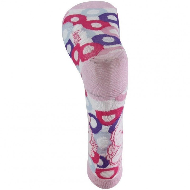 Chaussettes Fille VIOLETTA Rose et Blanc