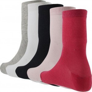 TWINDAY 5 paires Chaussettes Fille Coton LESUNIES Multicolore