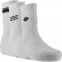 TWINDAY Lot de 3 paires de Chaussettes Femme SPORTIVE Blanc Noir