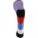 CRAZYSOCKS Chaussettes Homme Coton WAV Bleu Rouge Blanc