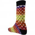 CRAZYSOCKS Chaussettes Homme Coton TRI Multicolore