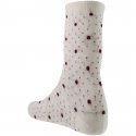 PASCAL MORABITO Chaussettes Femme Coton POIS Beige