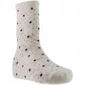 PASCAL MORABITO Chaussettes Femme Coton POIS Beige