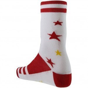 CRAZYSOCKS Chaussettes Homme Coton DER Blanc Rouge