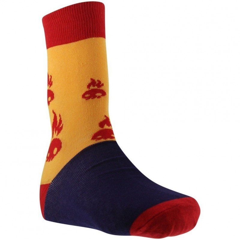 Chaussettes Homme BRA Orange et Marine