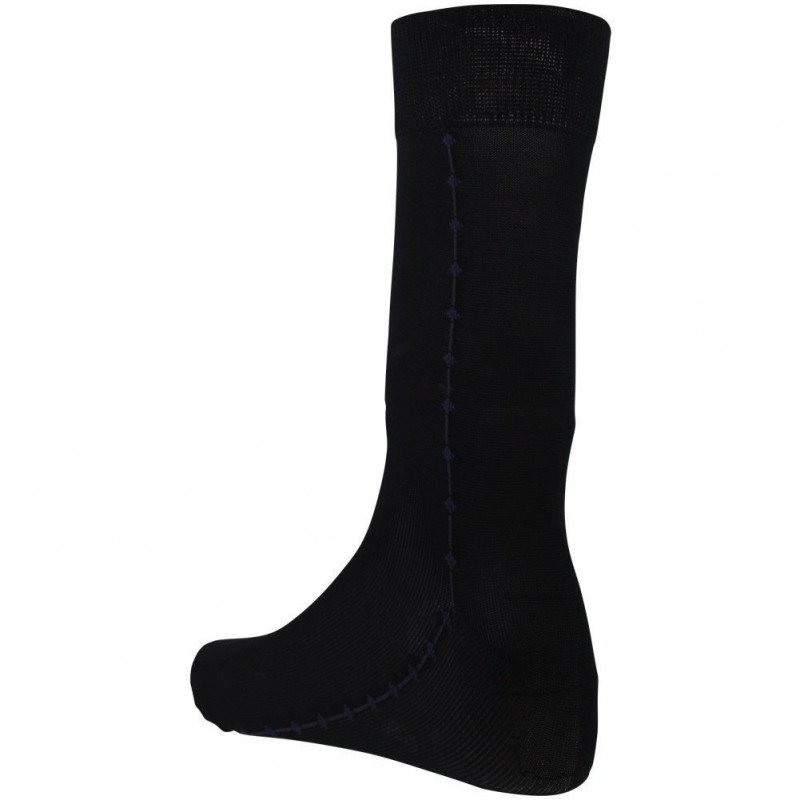 LANDSFORD Chaussettes Homme Fil d'Ecosse MOTIFS Noir Anthracite