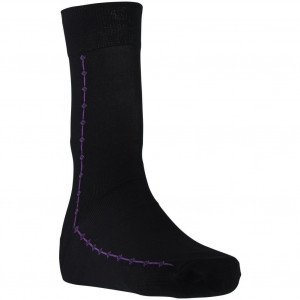 LANDSFORD Chaussettes Homme Fil d'Ecosse MOTIFS Noir Violet