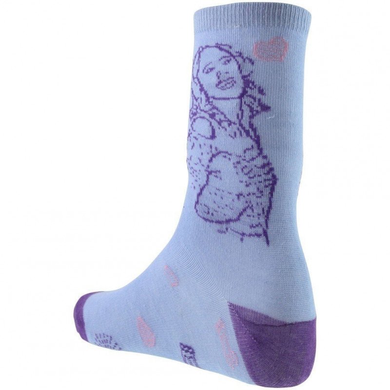 DISNEY Chaussettes Fille Coton VIOLETTA FANTAISIE Bleu Violet