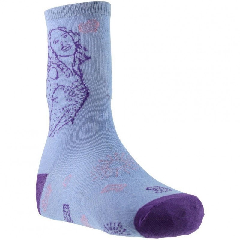 DISNEY Chaussettes Fille Coton VIOLETTA FANTAISIE Bleu Violet