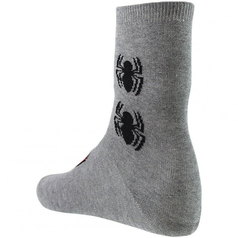 Chaussettes Garçon SPIDER-MAN SPIDER Gris et Noir