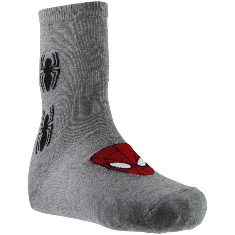 Chaussettes Garçon SPIDER-MAN SPIDER Gris et Noir