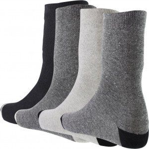 TWINDAY 4 paires de Chaussettes Garçon LESNOUVELLESBICOL Nr Gris