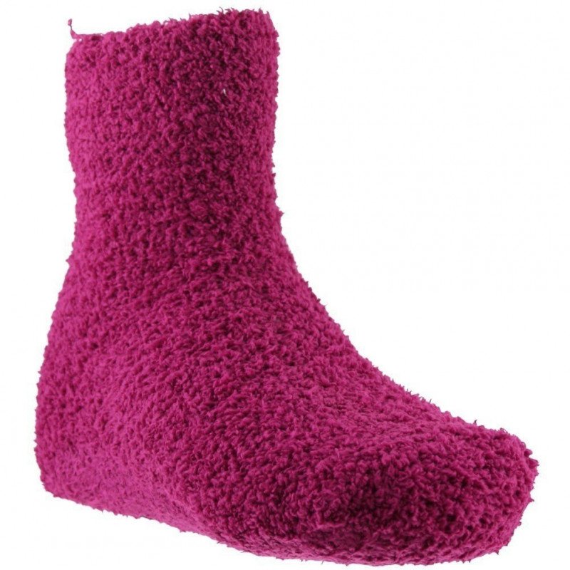 TWINDAY Chaussettes Fille Microfibre DOUDOU Fuchsia