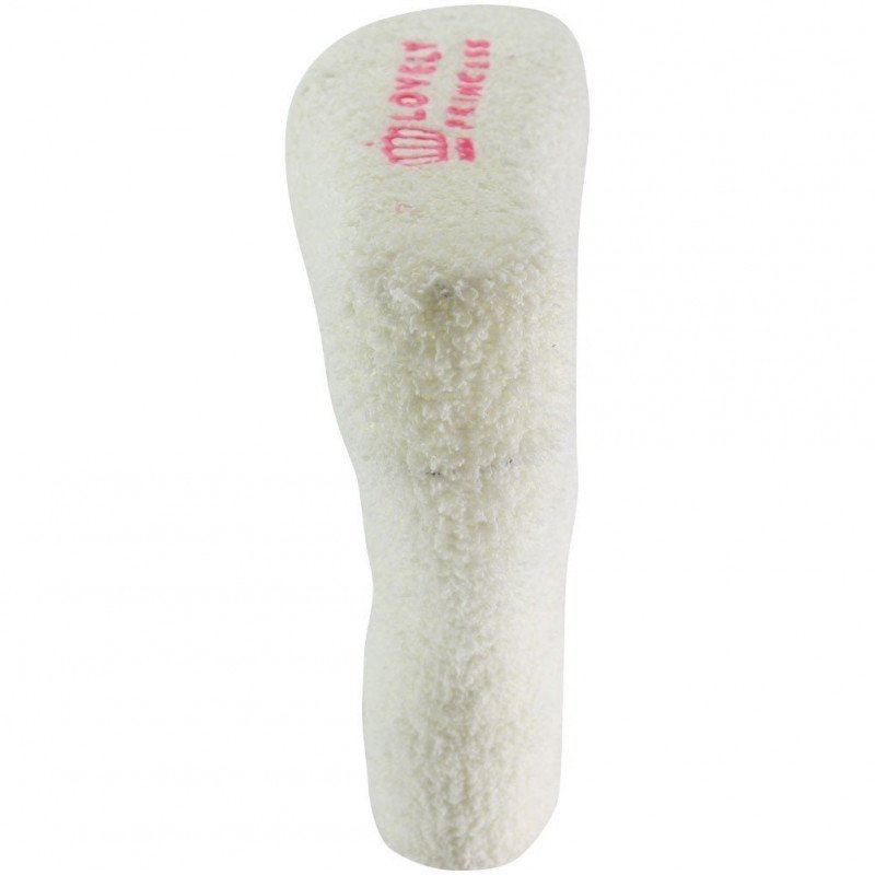 TWINDAY Chaussettes Fille Microfibre DOUDOU Blanc