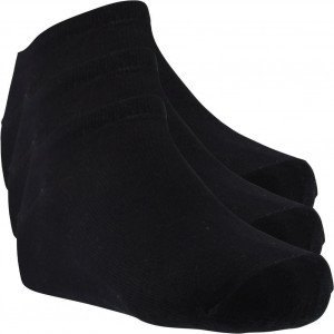 TWINDAY Lot de 3 paires de Socquettes Enfant Coton LESNOIRS Noir
