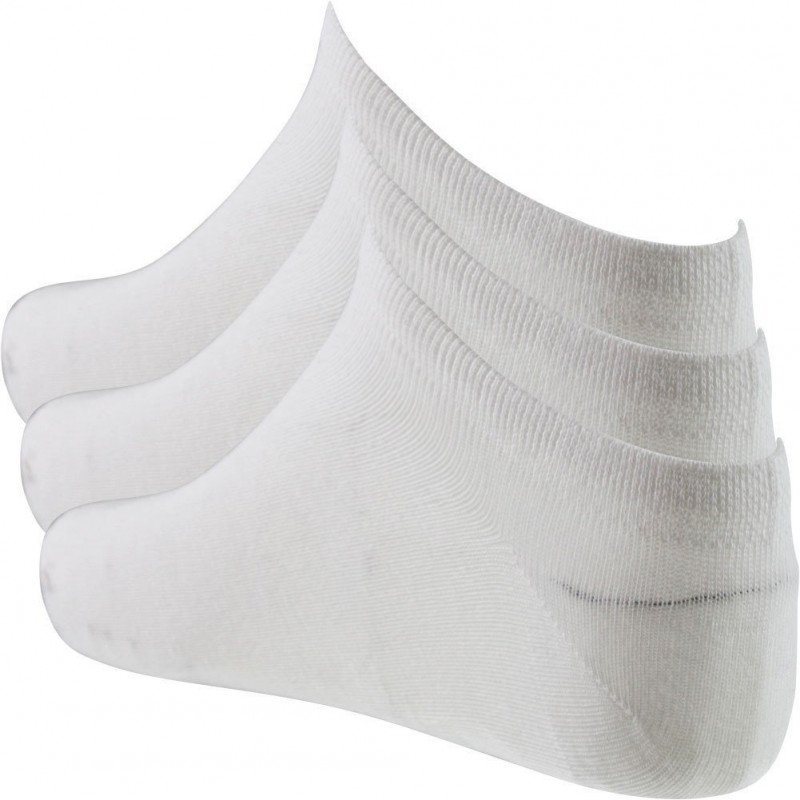 TWINDAY Lot de 3 paires de Socquettes Enfant Coton LESBLANCHES Blanc