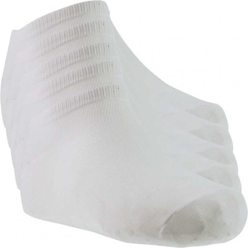 LOT DE 5 Socquettes Chaussettes Mixte UNI5 Blanc et Uni