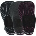 LOT DE 3 Socquettes Chaussettes Fille BORD PANTHERE Noir et Rose