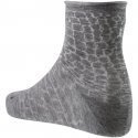 Chaussettes Femme PEAU DE SERPENT Gris et Blanc