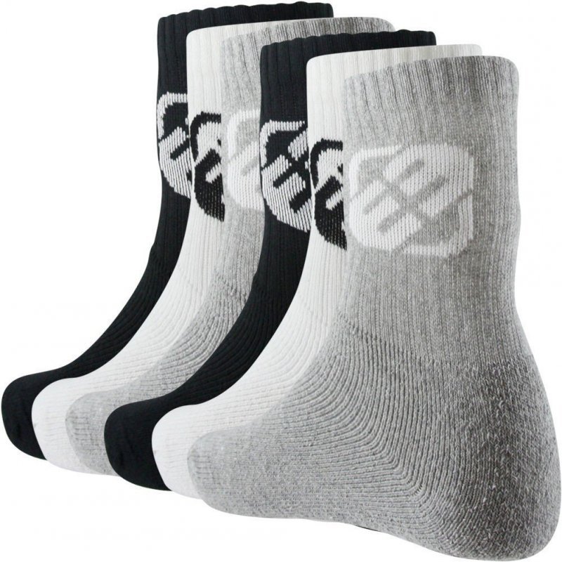 FREEGUN Lot de 6 paires de Chaussettes Homme Coton TENNIS Gris Blanc Noir