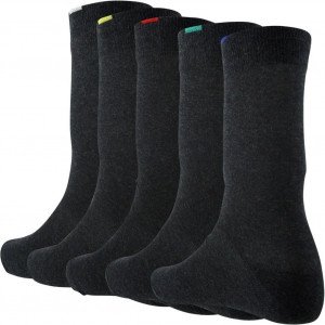 Chaussettes noires pour hommes et femmes Taille 39/42 - 6 paires - Convient  pour les