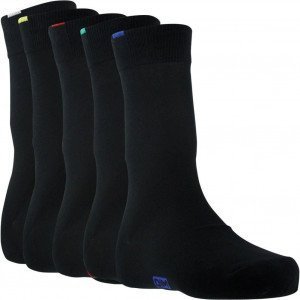 Lot de 3 paires de chaussettes homme en coton Bleu Noir EcoDim Sport