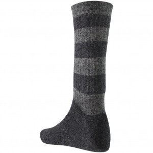 VON DUTCH Chaussettes Homme Coton RAYURES Anthracite Chiné