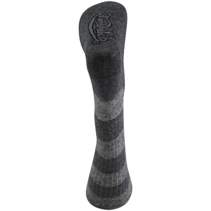 VON DUTCH Chaussettes Homme Coton RAYURES Anthracite Chiné