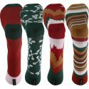 PULL IN Lot de 4 paires de Chaussettes Mixte Coton PACK10 Vert Rouge Marron