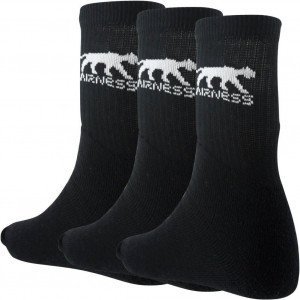 chaussettes enfant ultra courtes (lot de 3) noir garcon