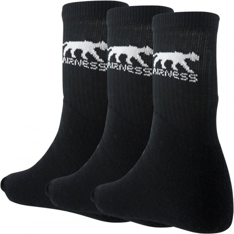 LOT DE 3 Chaussettes Chaussettes Enfant Noir et Blanc