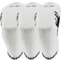 AIRNESS Lot de 3 paires de Socquettes Enfant Coton FOOT Blanc