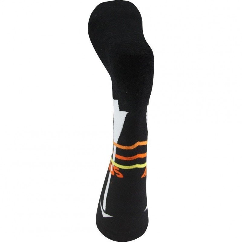 Chaussettes Hautes Garçon FUN SNOW Noir et Blanc