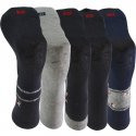 TWINDAY Lot de 5 paires de Chaussettes Garçon Coton US BOY Gris Marine