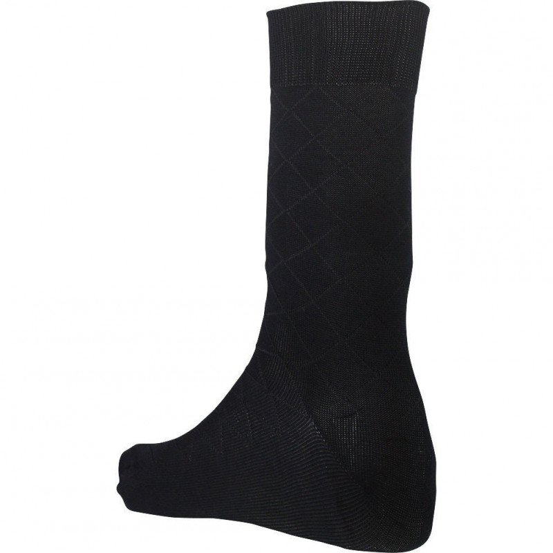 LANDSFORD Chaussettes Homme Fil d'Ecosse LESLOSANGES Noir