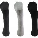 LOT DE 3 Chaussettes Chaussettes Homme TRAVAIL UNIE Gris et Anthracite