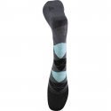 NICOLAS DELMOTTE Chaussettes Hautes Garçon Coton INTARSIA Gris Bleu