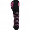 FREEGUN Chaussettes Fille Coton COEUR Noir Rose