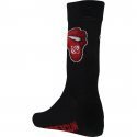Chaussettes Garçon LEVRES Noir et Rouge
