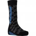 FREEGUN Chaussettes Homme Coton LOGO Noir Anthracite