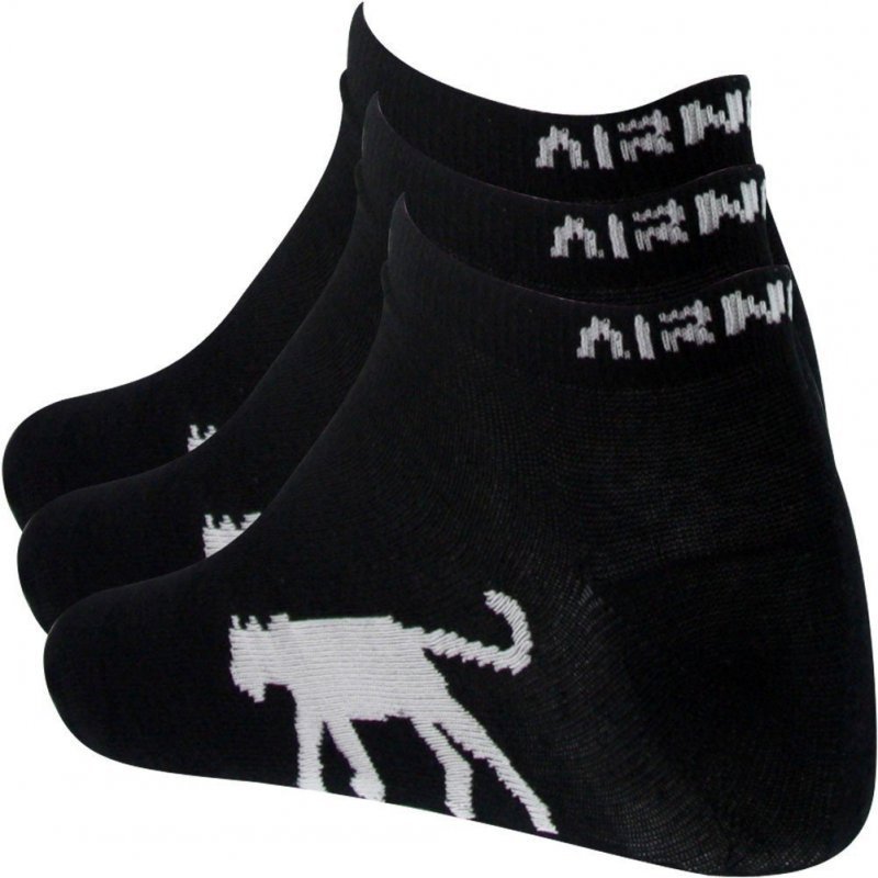 LOT DE 3 Socquettes Chaussettes Enfant Noir et Blanc
