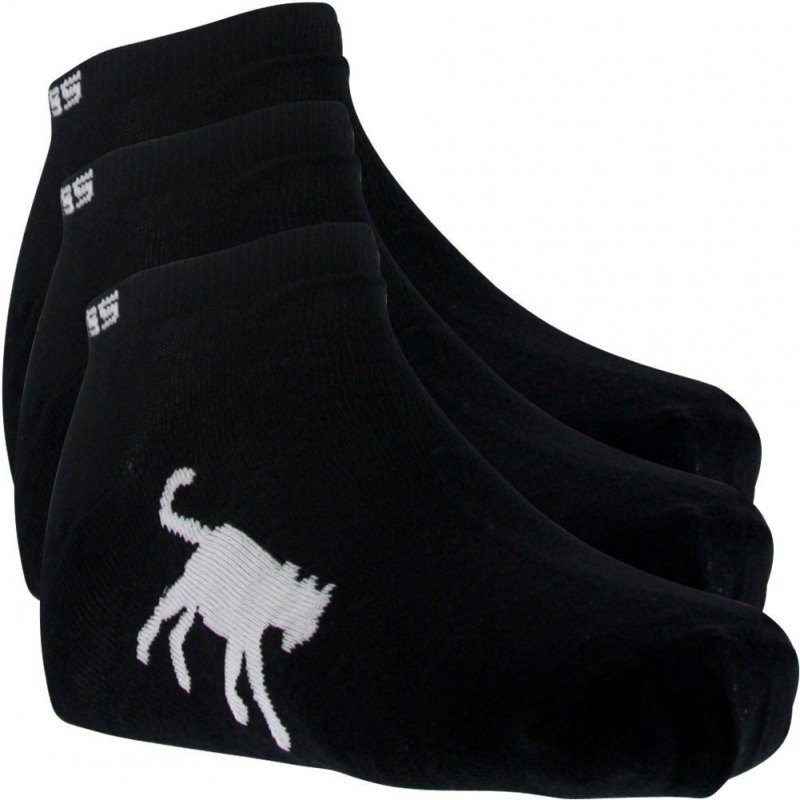 LOT DE 3 Socquettes Chaussettes Enfant Noir et Blanc