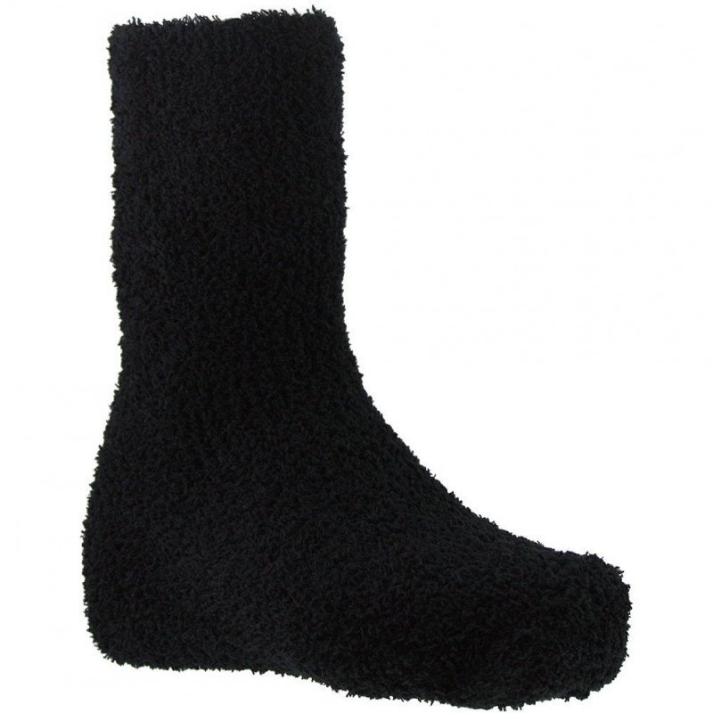 TWINDAY Chaussettes Femme Microfibre DOUDOUNIE Noir