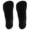 TWINDAY 2 paires Chaussettes Fille Microfibre COLORASSOR Noir