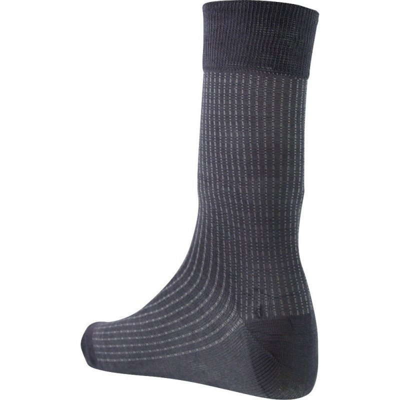 Chaussettes Homme FINES LIGNES Gris et Anthracite