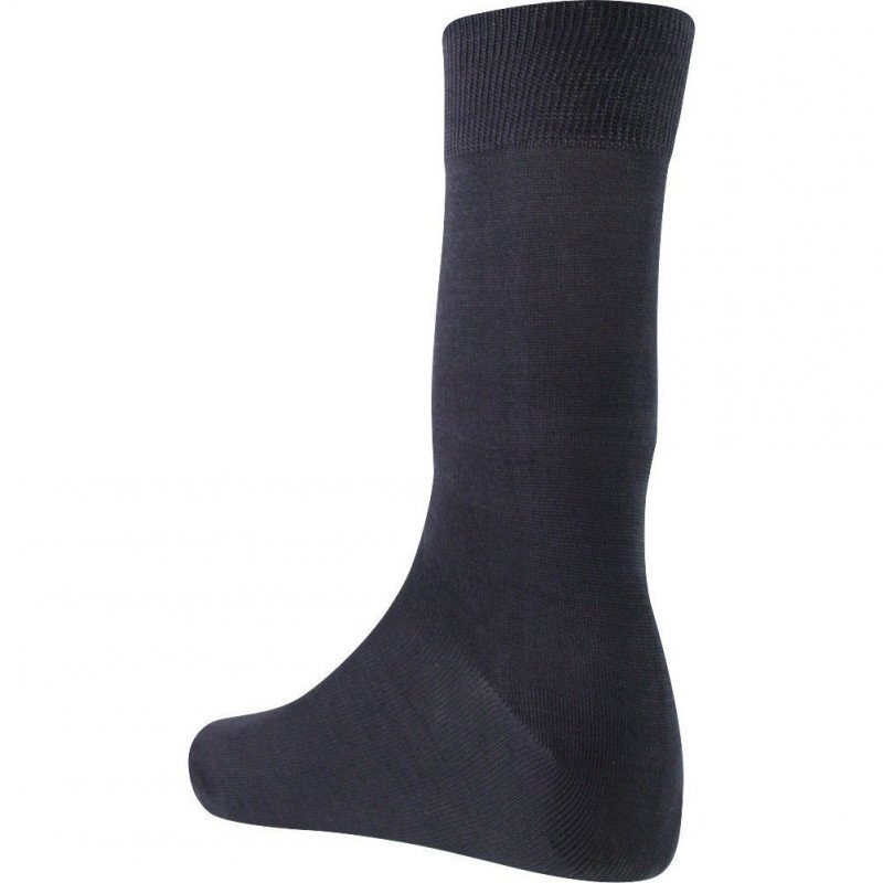 LANDSFORD Chaussettes Homme Fil d'Ecosse LACLASSIQUE Gris