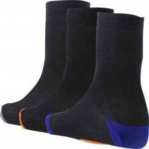TWINDAY Lot de 3 paires de Chaussettes Garçon Coton TALPOINTE Anthracite